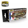 I WW & II WW FRENCH CAMOUFLAGE COLORS