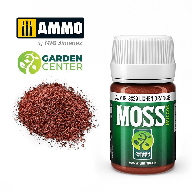 LICHEN ORANGE MOSS