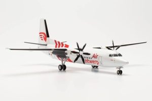 Alternative view of Air Antwerp Fokker 50