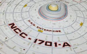 Alternative view of U.S.S. Enterprise NCC-1701-A (Star Trek VI: The Undiscovered Country)