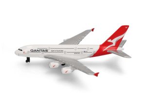 Alternative view of Qantas Airbus A380