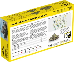 Alternative view of M4A2 Sherman „Divizia Leclerc”