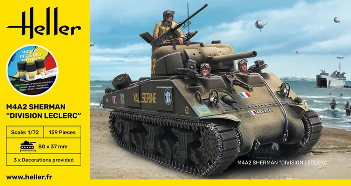 M4A2 Sherman „Divizia Leclerc”